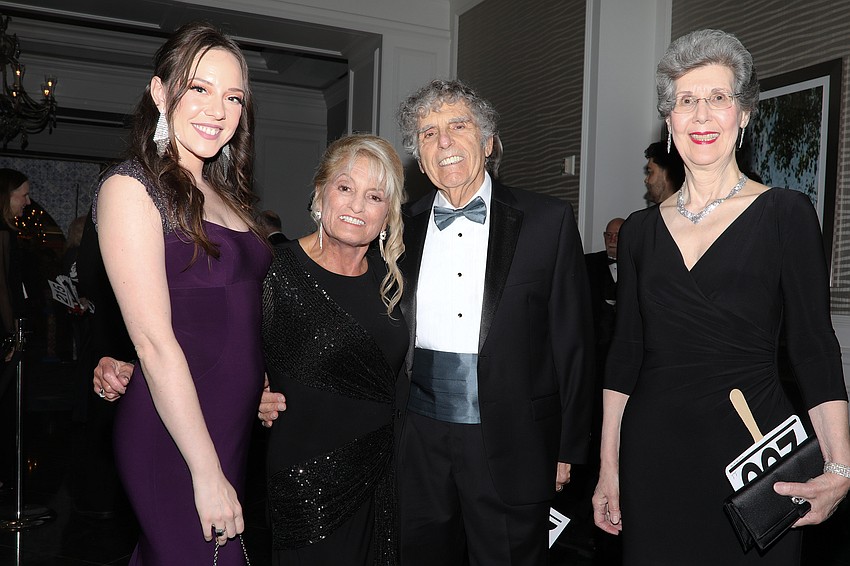 Dylan Howell, Aline Blanchard, Arthur Siciliano and Rosemarie Peretti