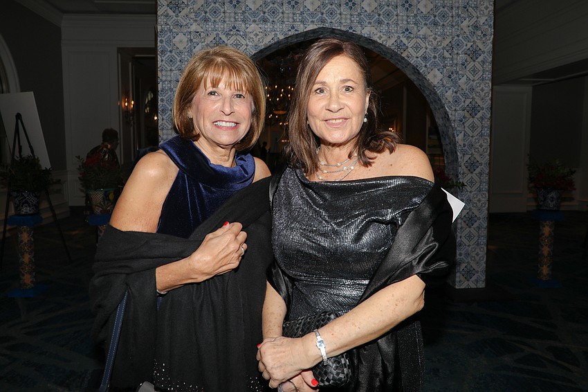 Pat Golemme and Laura Fedder dolled up for the Sarasota Opera Gala held on Jan. 31 at The Ritz-Carlton, Sarasota.