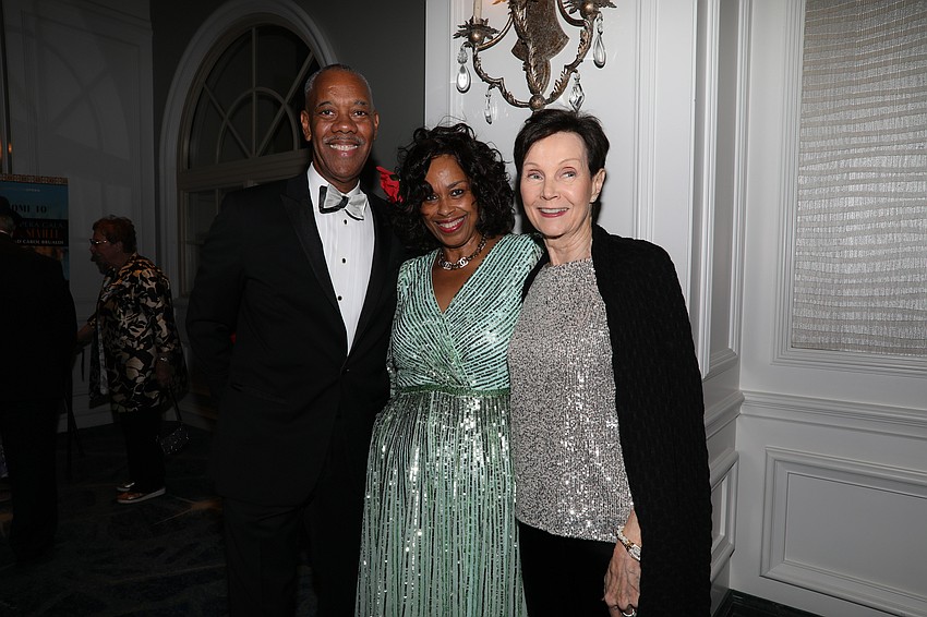 Kevin and Pamela Mitchel with Carla Koeffler