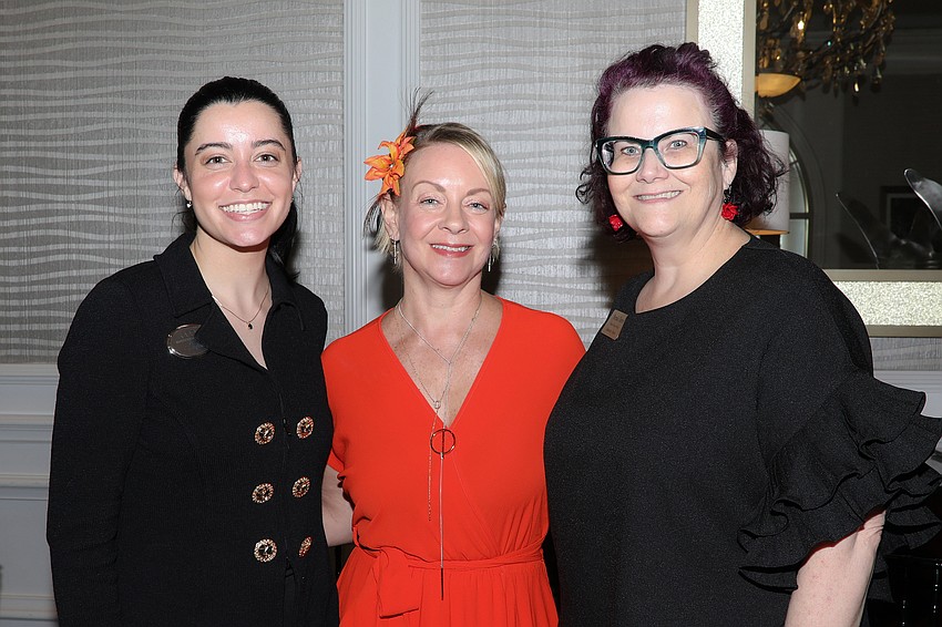 Kayla Howe, Karen Misantone and Brenda Tamm