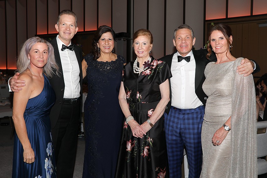 Dawn Mays, David and Santa Stevenson, Bridget Spiess, Duncan and Jenny King