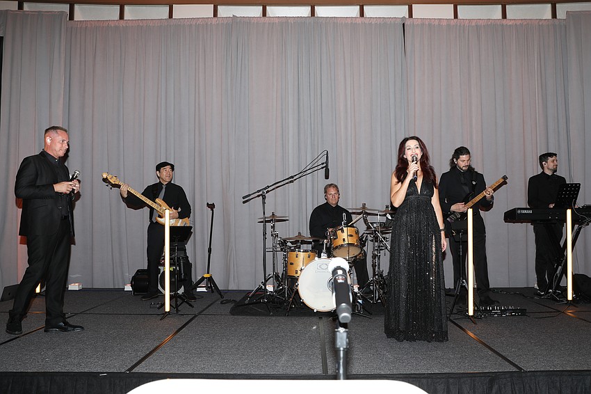 John Walther & Phase5 Band perform at the Catholic Charities Ball held on Feb. 1, at the St. Regis Longboat Key Resort.