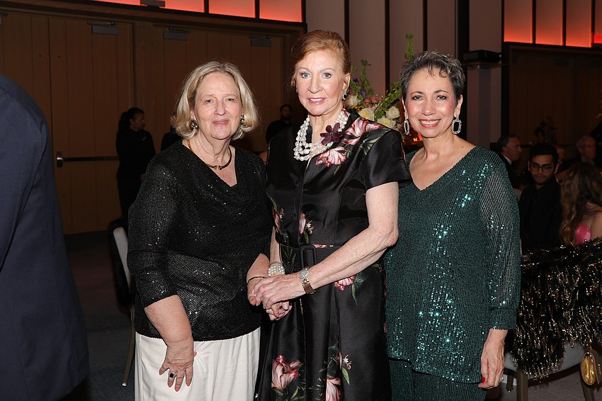 Virginia McLain, Bridget Spiess and Marcia Norris