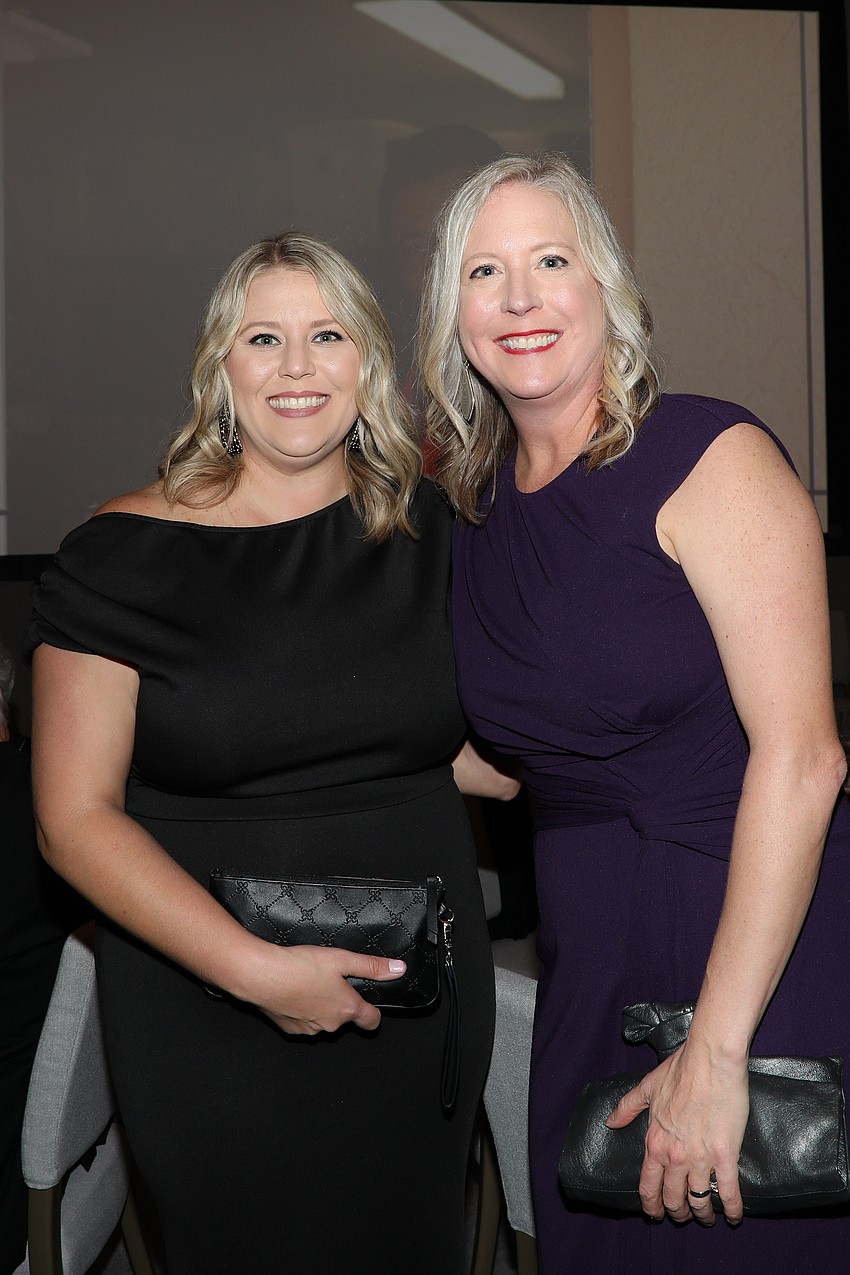 Caroline Moriarty and Leah Mihm