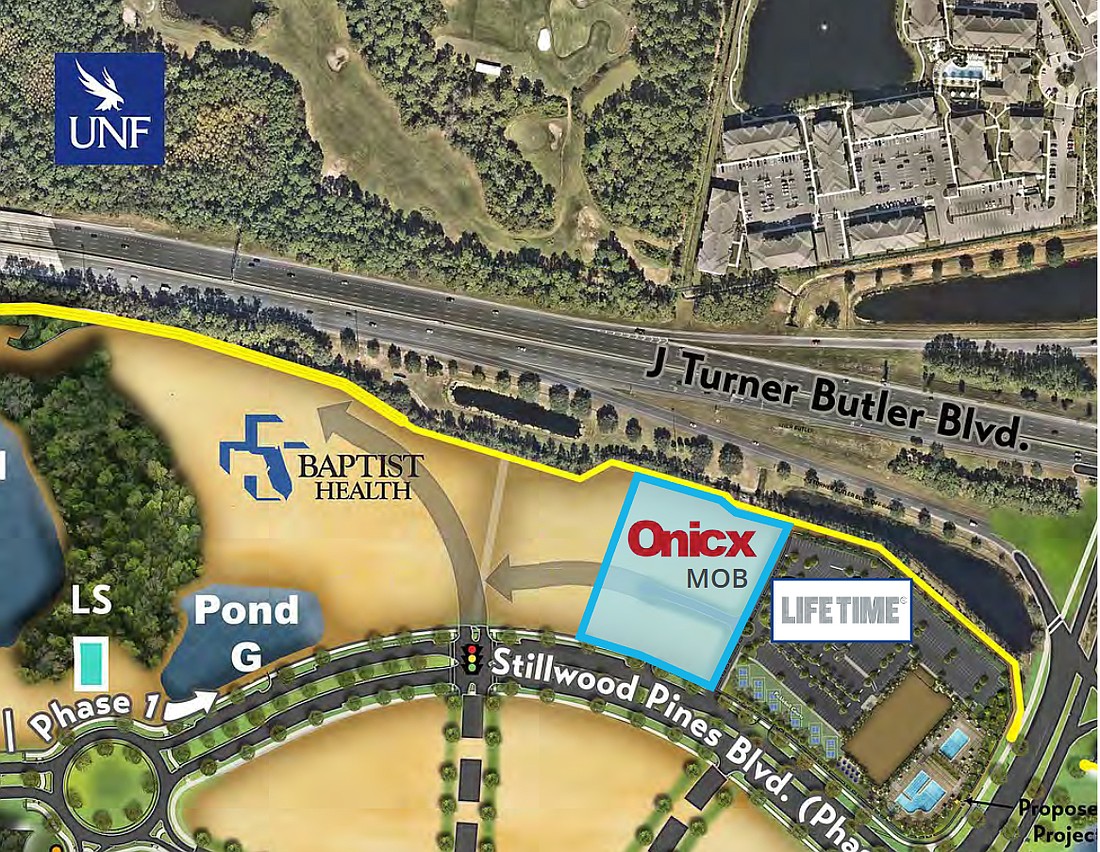 Onicx Group of Tampa bought the property in Seven Pines where it is developing a medical office building.