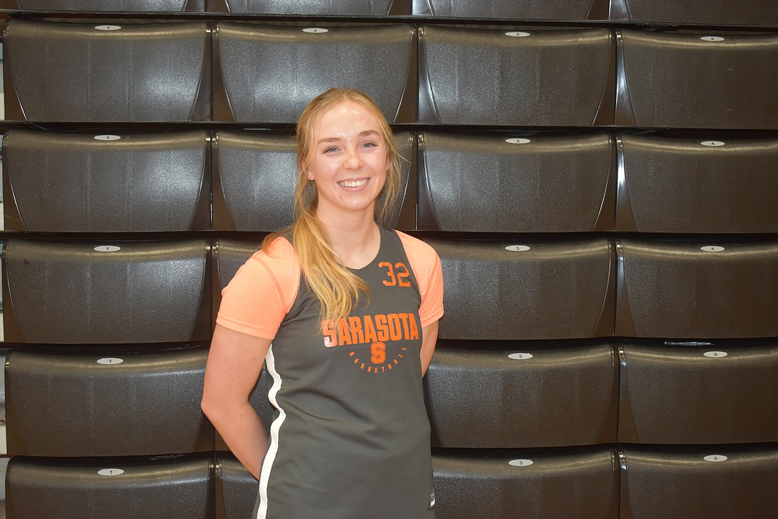 Junior Paisley Binswanger has been a dominant force for the Sarasota High girls varsity basketball team this season.