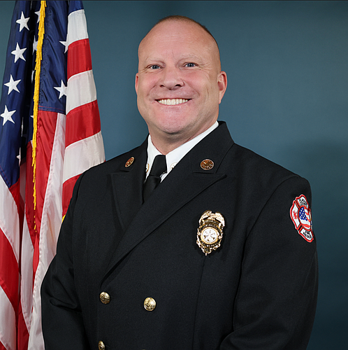 Flagler County Fire Rescue Division Chief of Training Gil Aspinwall. Courtesy photo