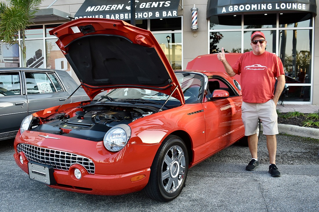 Parrish resident Billy Gallagher used to live in Lakewood Ranch. Now, he visits monthly for the car show.