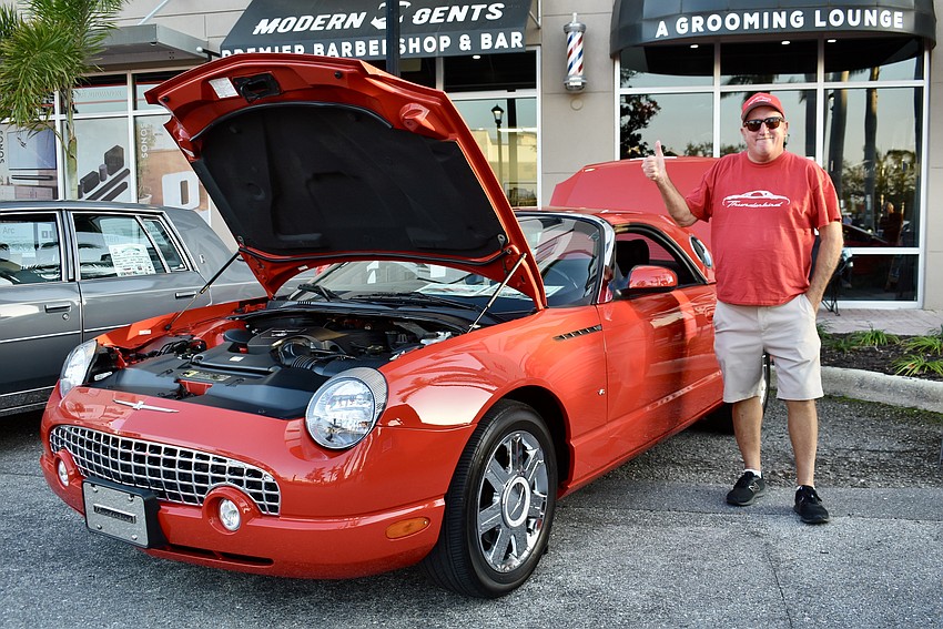 Parrish resident Billy Gallagher used to live in Lakewood Ranch. Now, he visits monthly for the car show.