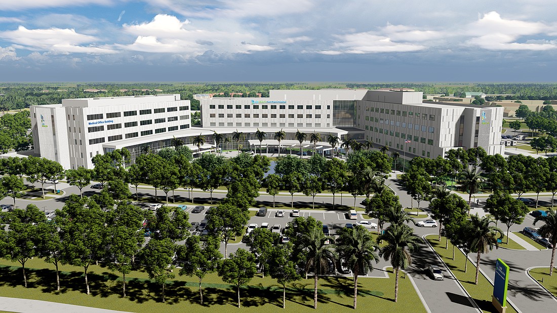 Lee Health Fort Myers will span more than 400,000 square feet.