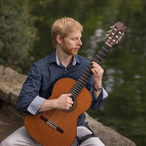 Guitarist Miles McConnell will perform classical works and Irish tunes at Daytona Solisti’s Feb. 16 concert, “Chamber Music Masterpieces.” Photo courtesy of Miles McConnell