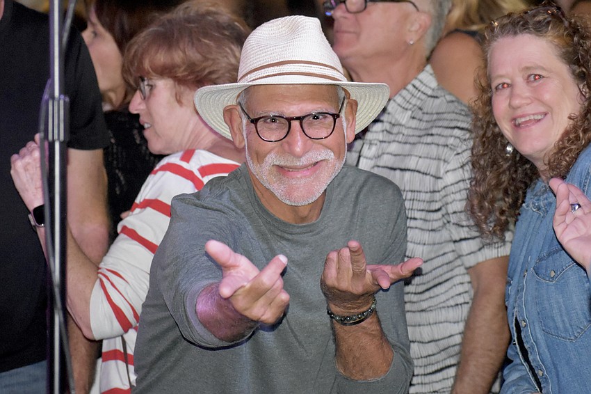 Oscar Rodriguez dances to the music of K-Luv and the United Funk Foundation.