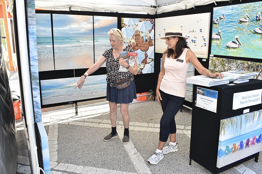 Kathy Crane explores works by Longboat Key artist Mary Lou Johnson.