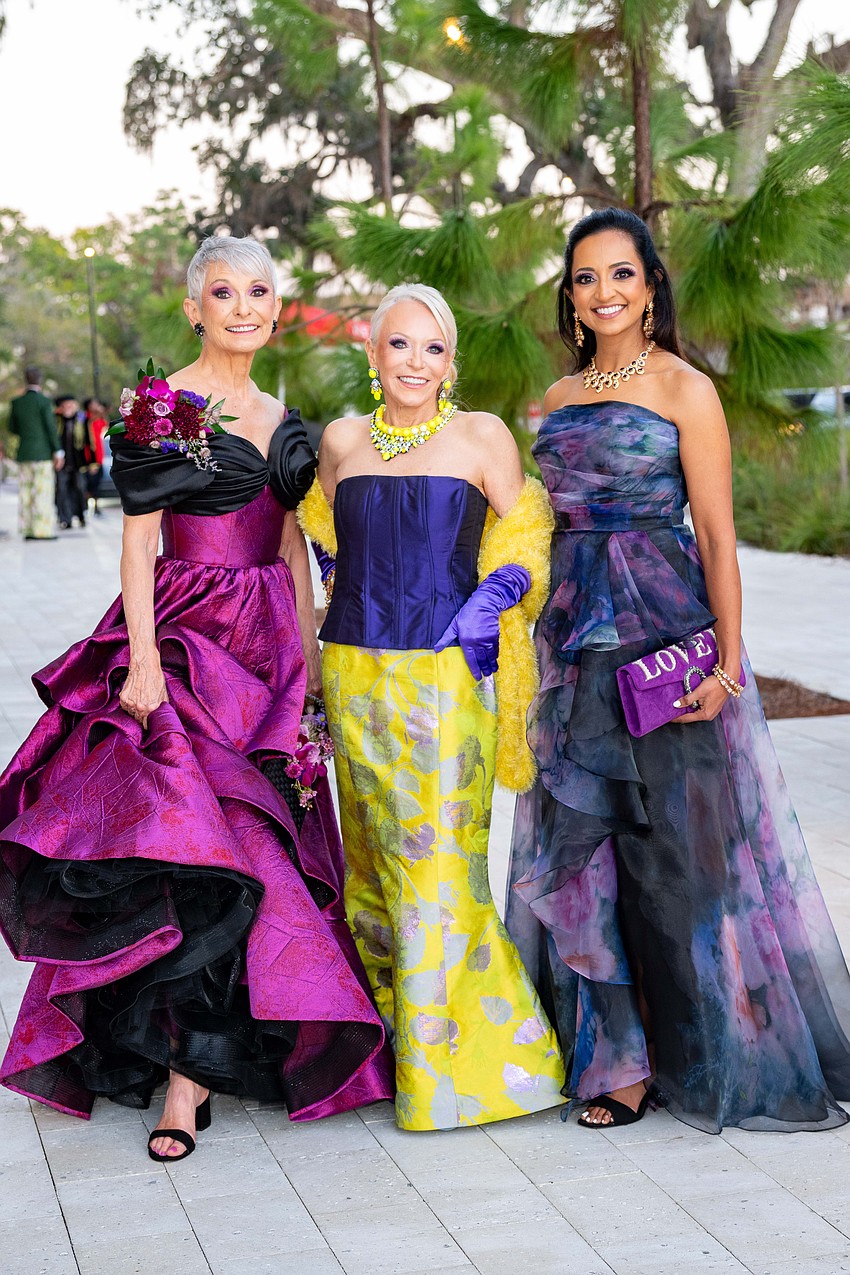 Roxanne Permesly, Elisabeth Waters and Umbreen Khalidi-Majeed