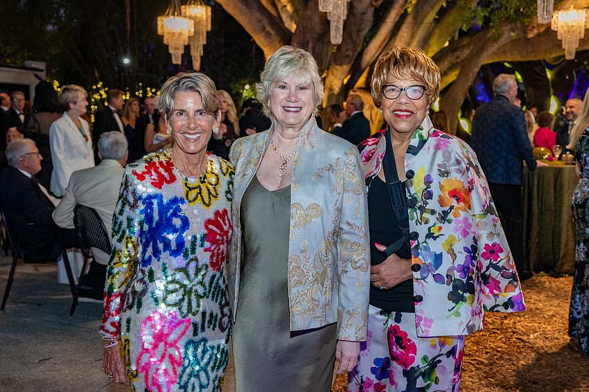 Audrey Robbins, Marjorie Floyd and Mary Braxton Joseph