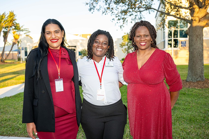 Claudia Meilan, Desh Bagley and Keisha Roney