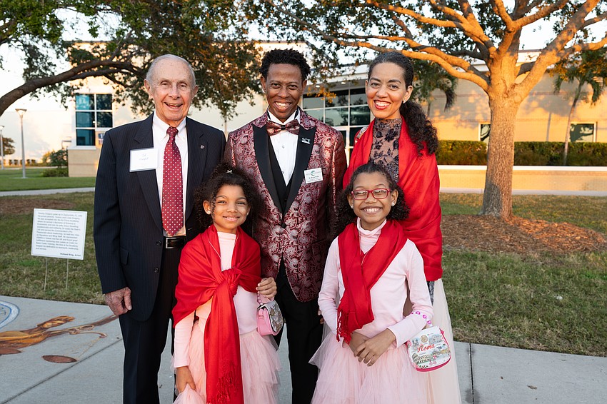 Ed Campbell, Dr. Bryce Price and family