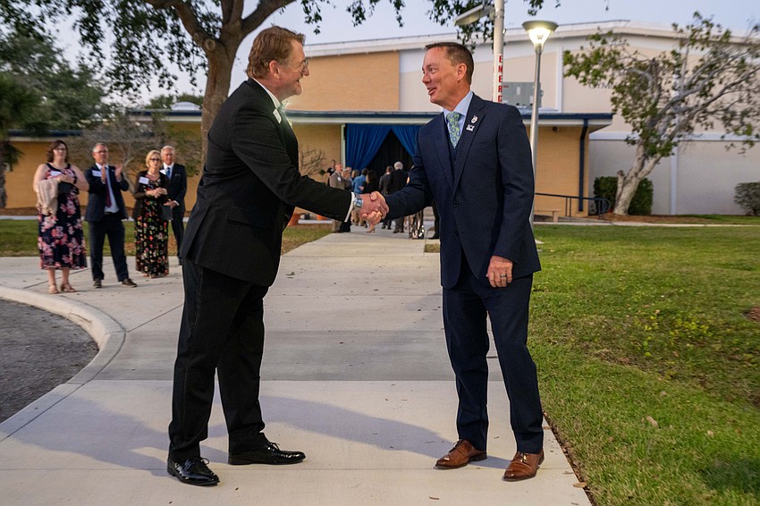 Mike Fuller and SCF President Tommy Gregory