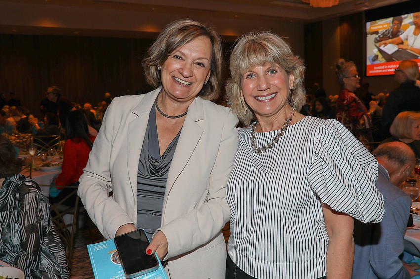 Liliane Scire and Chris Spirgel