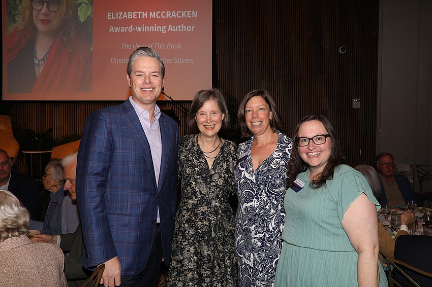 Phillip Lanham, Ann Patchett, Jennifer Johnston and Rachel Denton