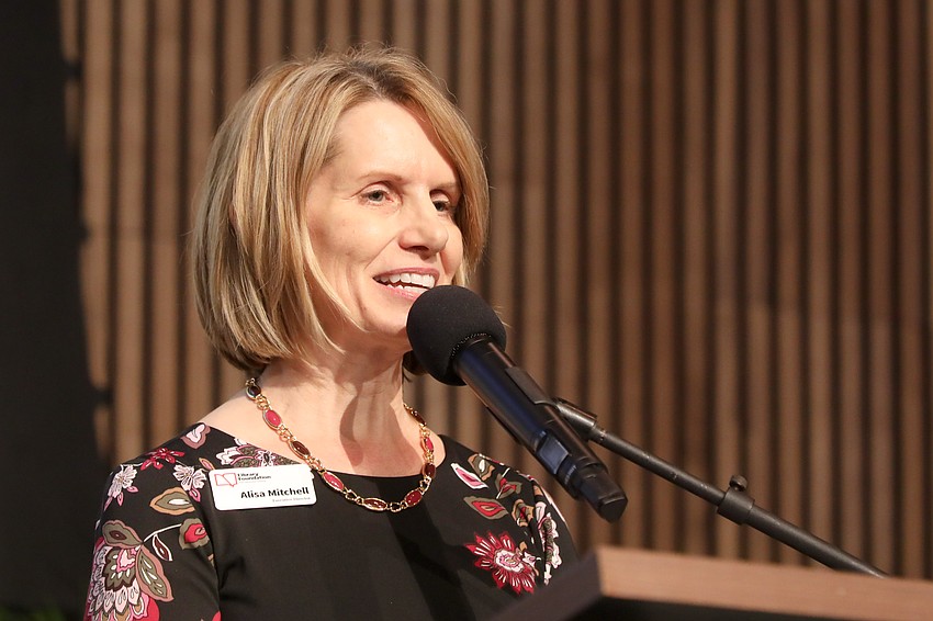 Alisa Mitchell, executive director of the Library Foundation, gives a statistic that 1/4 million audio books were lent out in 2024.