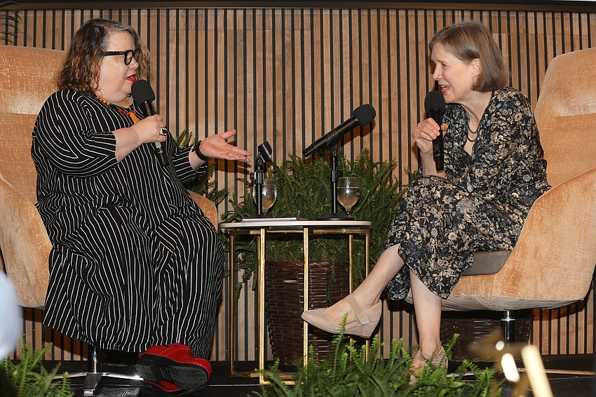 Award winning authors and best friends since they were in their twenties are Elizabeth McCracken and Ann Patchett.