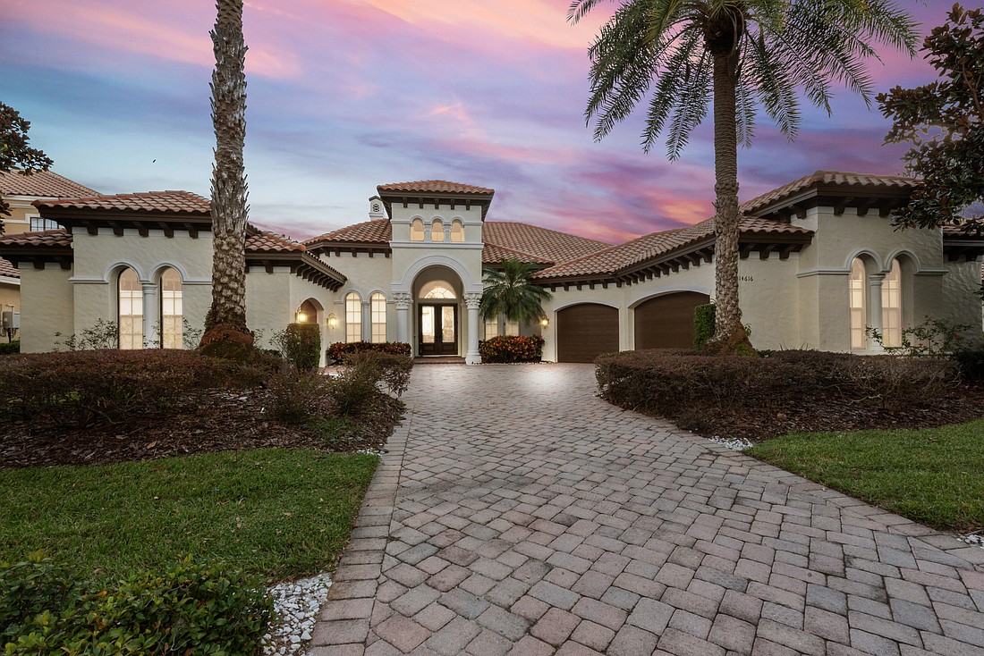 The home at 14616 Avenue of the Rushes, Winter Garden, sold Feb. 7, for $2,050,000. It was the largest transaction in Horizon West from Feb. 3 to 9. The sellers were represented by Daniela Ledo, B Live Commercial and Residential Real Estate.