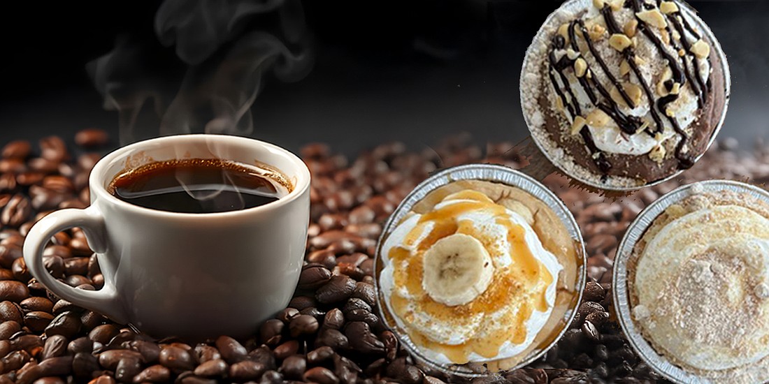 The new concept will sell locally roasted coffee and miniature Yoder's pies.