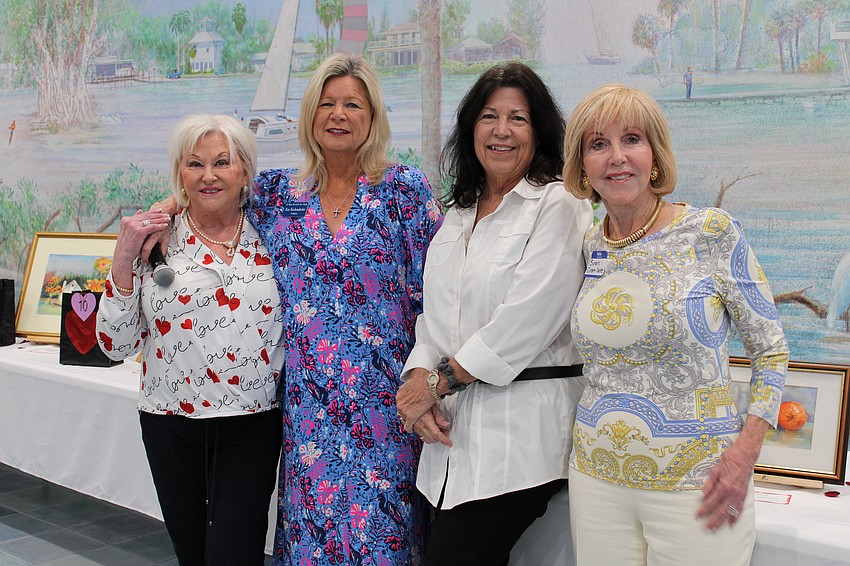 Linda Olsen, Kay Kochenderfer, Lynn Kennelly and Susan Gilmore Clarke