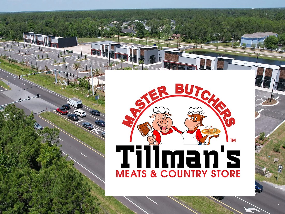 Tillman’s Meats and Country Store is planned at 10620 U.S. 1 N. Ponte Vedra Beach. This is in the Shoppes at Valley Ridge.