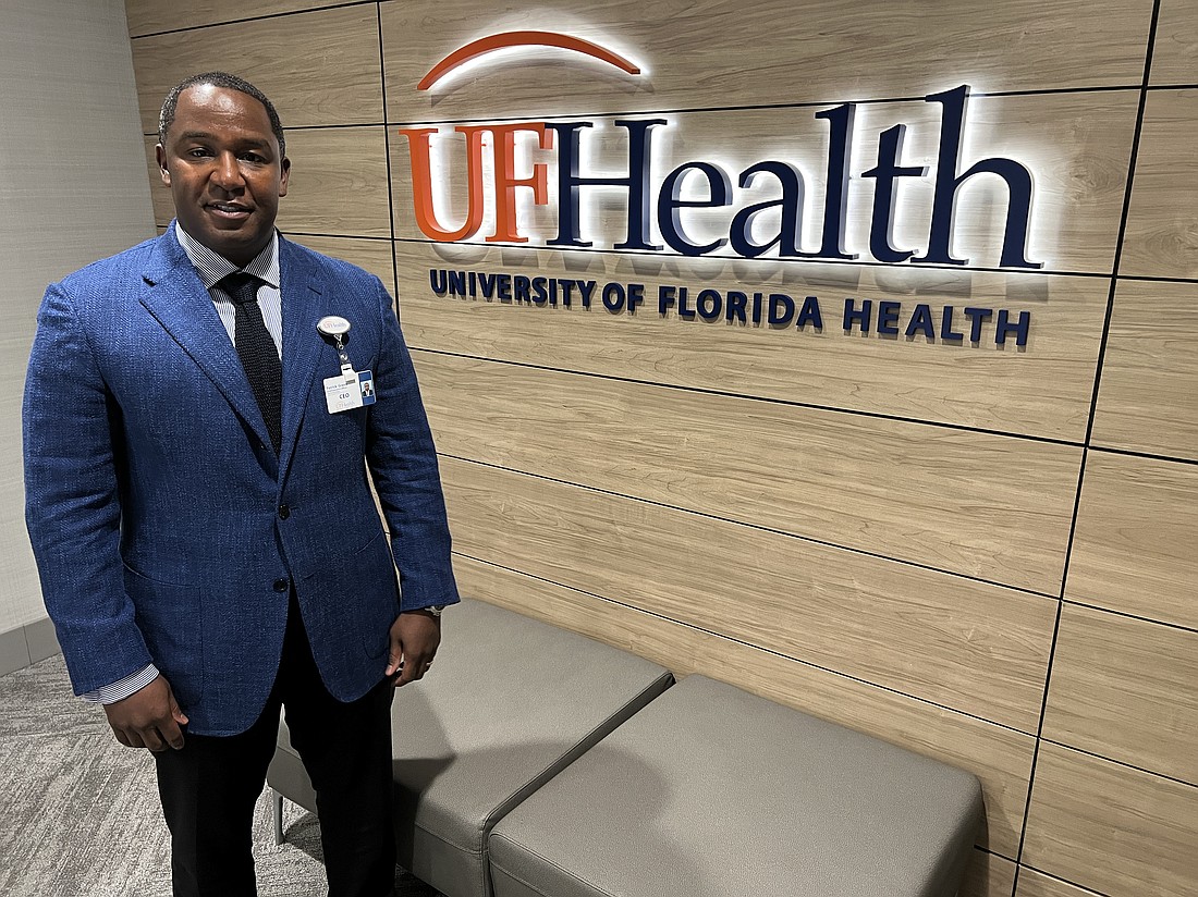 Patrick Green is now senior vice president and Northeast Florida regional president for a new regional structure encompassing UF Health Jacksonville and UF Health St. Johns.