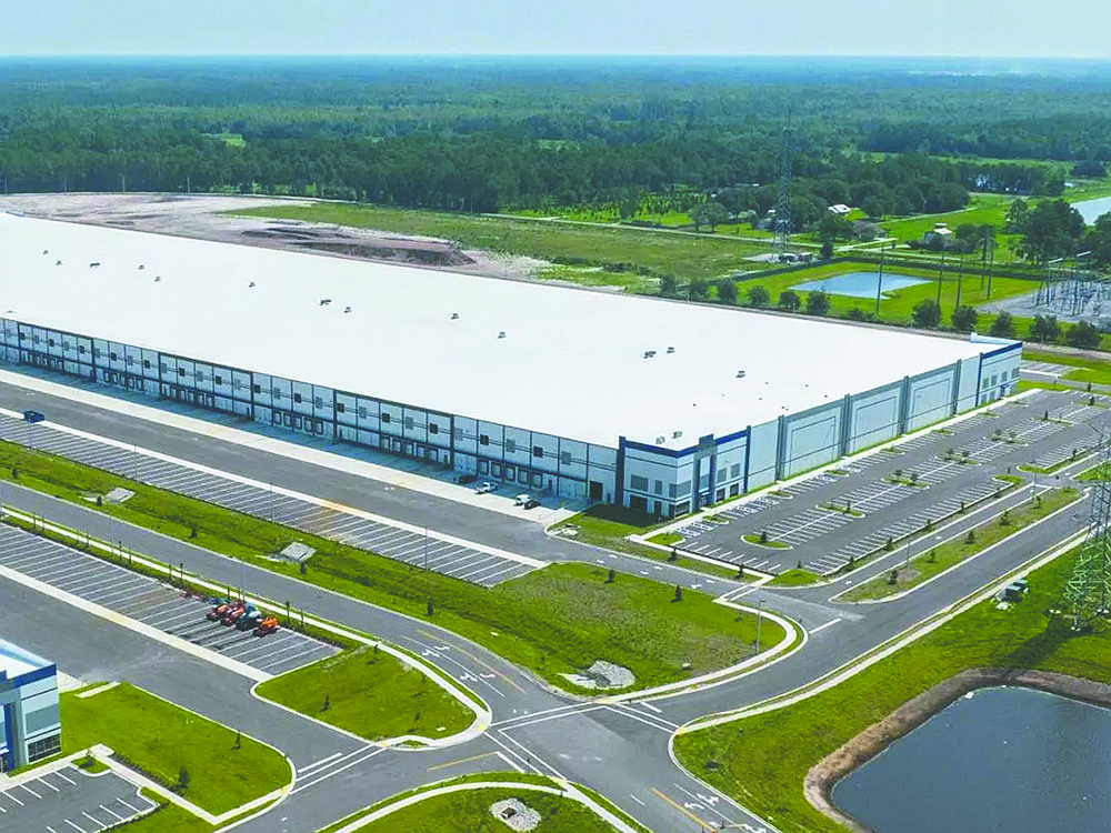 CT Realty sold a leased 1 million-square-foot warehouse in Florida Gateway Logistics Park in May for almost $91.725 million to Dallas-based Hillwood. Building 800 was built in 2023 on 51.66 acres at 9909 Pritchard Road in West Jacksonville. Total Distribution Inc., a third-party logistics company that is part of People Services Inc. of Canton, Ohio, leased the warehouse starting in August 2023.