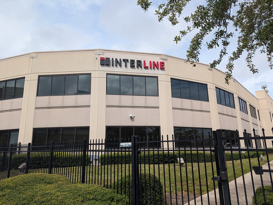 The Interline Brands building at 801 W. Bay St. in the LaVilla area of Downtown Jacksonville.