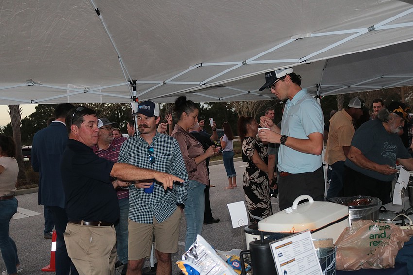 About 60 people turned out for the Suncoast Builder’s Association’s third annual Chili Cook-off Feb. 13.