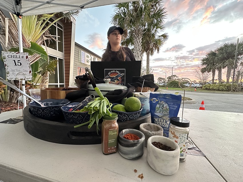 Presentation was everything to Juliana Courie and her Jet Fuel Chili.