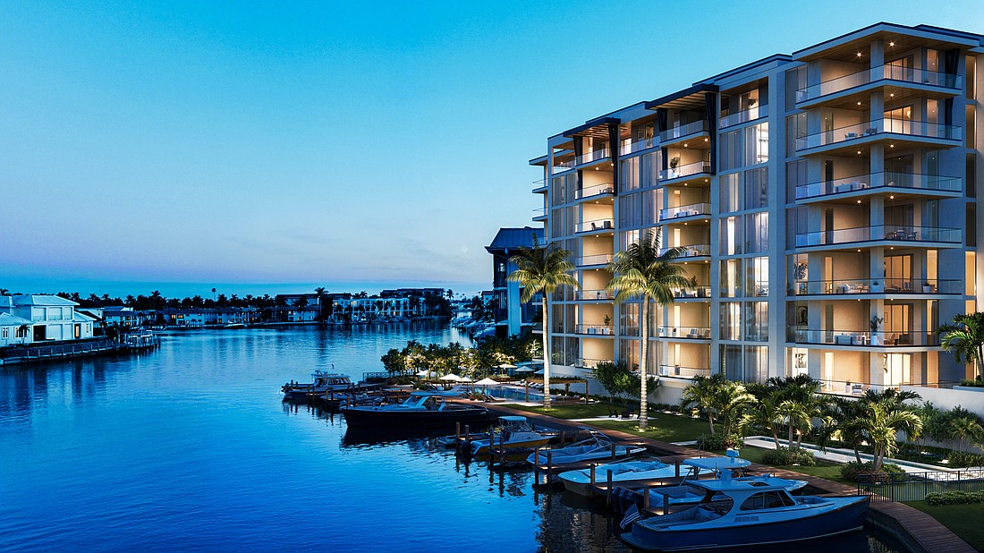 Units at a new condo development named 3300 Gulf Shore in Naples will start at $3.7 million.