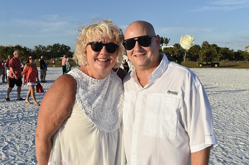 Marcie and David Moran of Sarasota celebrated 22 years.