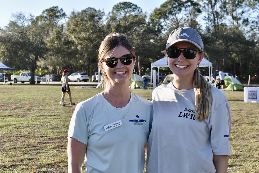 Lakewood Ranch staff members Danielle Bugel and Paige Venuto are putting in overtime. They'll be camping overnight with residents.