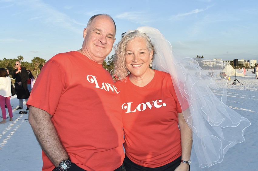 Laurie and Fred Rosen of Palmer Ranch have been married 33 years.