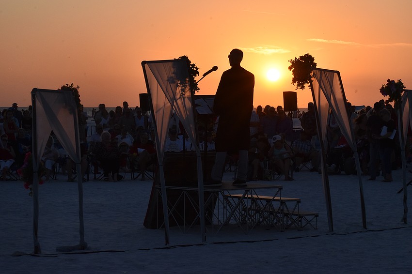 Judge Stephen Walker hosts the ceremony.