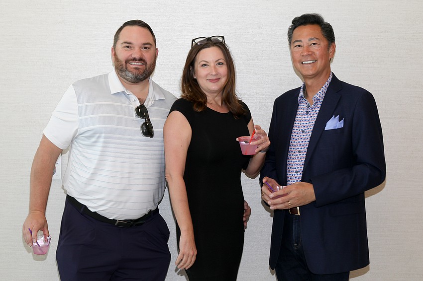 Michael and Allison Evanitz with Jose Martinez