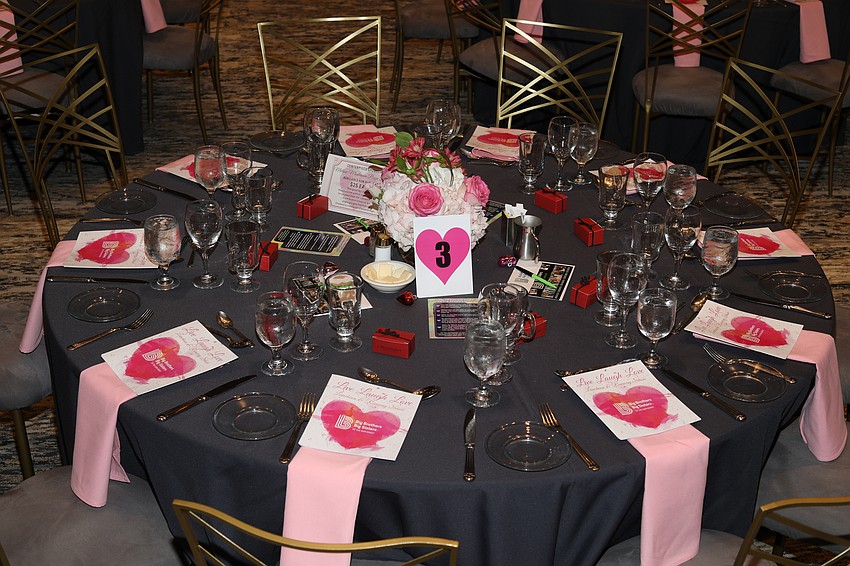 Big Brothers Big Sisters of the Suncoast held its Live Laugh Love Luncheon at the Ora on Feb 25, with about 250 guests.