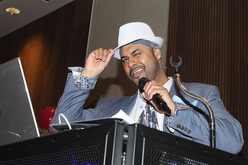 Pro vocalist and DJ Jonathan A. Cortez provides live entertainment.