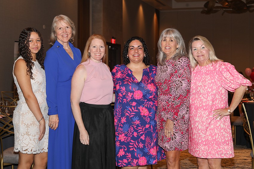 Zariyah Bane, Teresa Taft, Melinda King, Jennifer Simms, Gina Taylor and Kamala Martinez