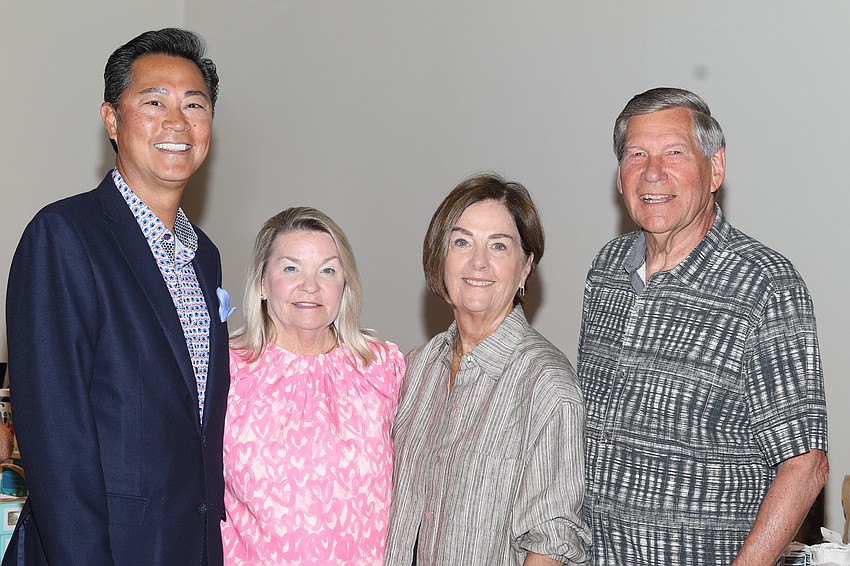 Jose and Kamala Martinez with Janice and Kenn Miller