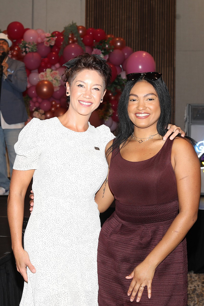 Robin Olmstead and Angelica Ferreira