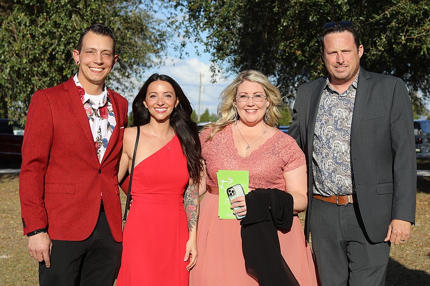 Brenden and Nicole Cummings with Tiffany and Beau Mangold