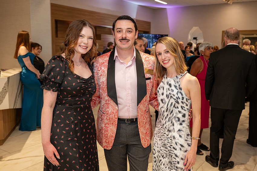 Kelly Sullivan, Bradley Shoemaker and Ashley Baszato