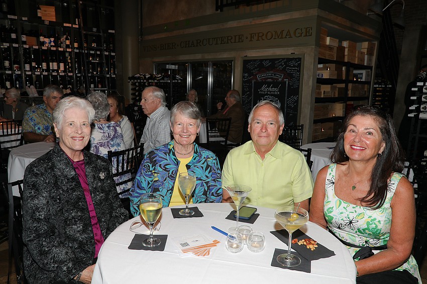 Barbara Shaver, Sara Little, Bob Evans and Joan Smith