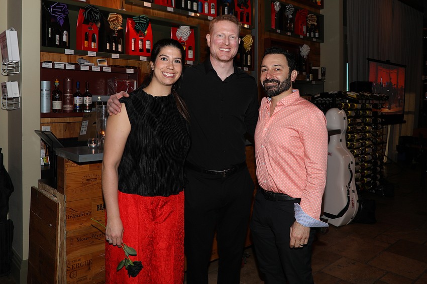 Samantha Bennett, Abraham Feder and George Nickson